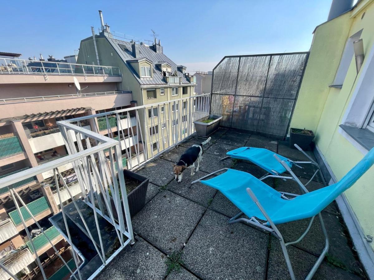 비엔나 Cosy Flat With Huge Terrasse! Long Or Shortterm 아파트 외부 사진